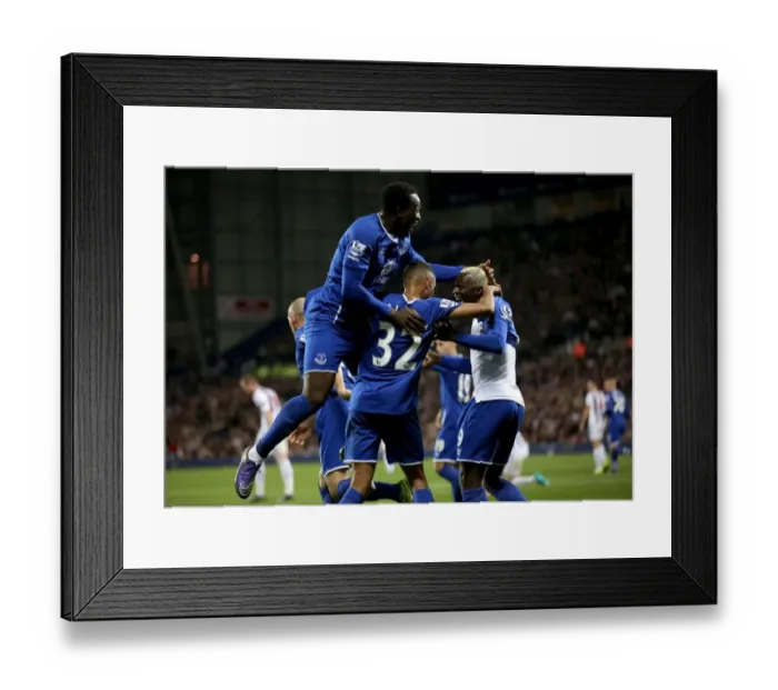Framed Print : Arouna Kone's Brace: Everton's Victory Moment at West Bromwich Albion Framed Print : Arouna Kone's Brace: Everton's Victory Moment at West Bromwich Albion