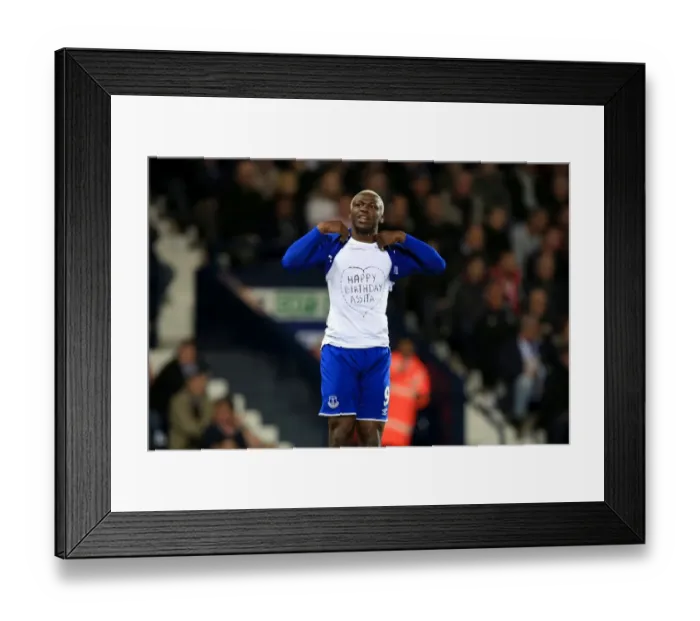 Framed Print : Arouna Kone's Equalizer: Everton vs. West Bromwich Albion in the Premier League Framed Print : Arouna Kone's Equalizer: Everton vs. West Bromwich Albion in the Premier League