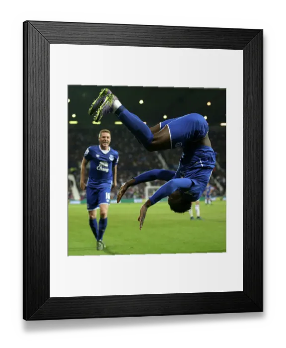 Framed Print : Romelu Lukaku's Hat-Trick: Everton's Triumph Over West Bromwich Albion in the Premier League Framed Print : Romelu Lukaku's Hat-Trick: Everton's Triumph Over West Bromwich Albion in the Premier League