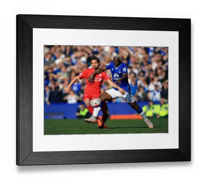 Framed Print : Intense Rivalry: Arouna Kone vs Joe Allen - Battle for Ball Possession at Goodison Park Framed Print : Intense Rivalry: Arouna Kone vs Joe Allen - Battle for Ball Possession at Goodison Park