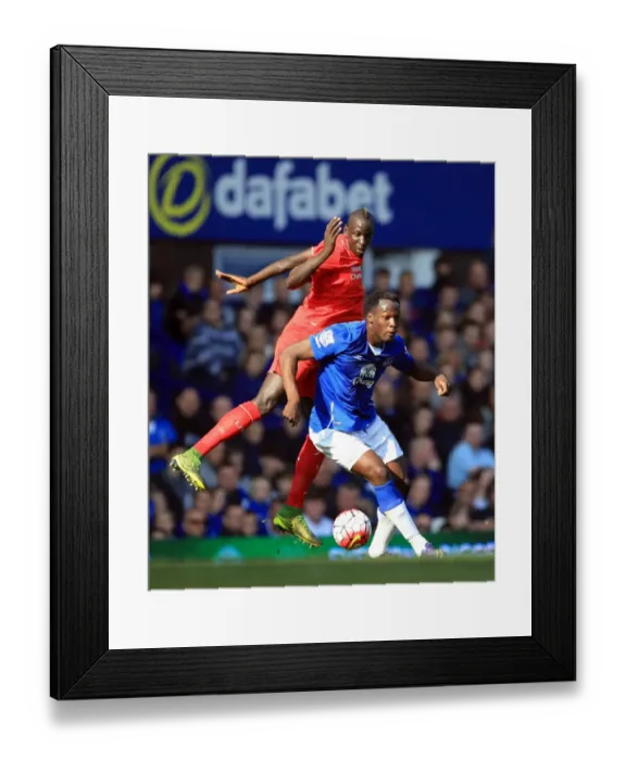 Framed Print : Intense Rivalry: Lukaku vs. Sakho - Everton vs. Liverpool: A Battle for Supremacy at Goodison Park Framed Print : Intense Rivalry: Lukaku vs. Sakho - Everton vs. Liverpool: A Battle for Supremacy at Goodison Park