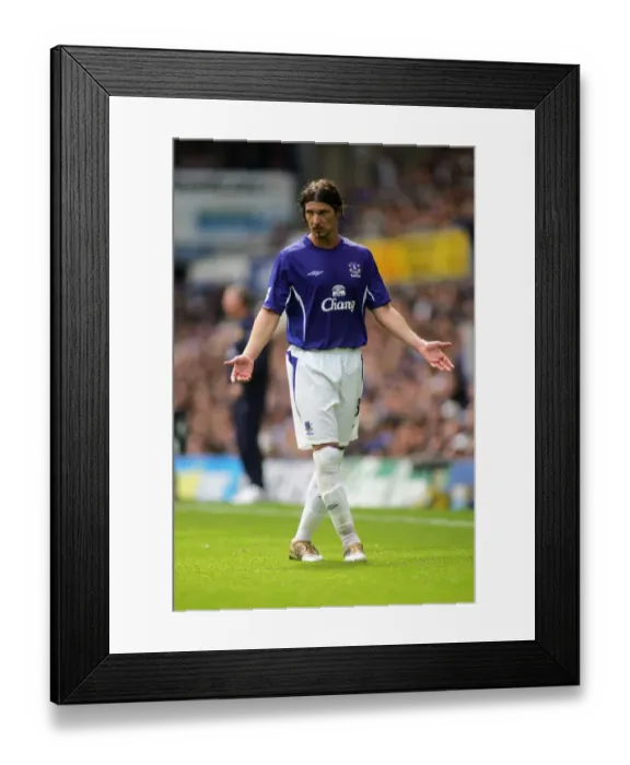 Framed Print : Everton's New Signing Alessandro Pistone Makes Debut in Season Opener Against Manchester United Framed Print : Everton's New Signing Alessandro Pistone Makes Debut in Season Opener Against Manchester United