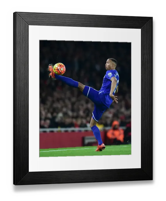 Framed Print : Brendan Galloway's Defiant Performance: Arsenal vs. Everton at Emirates Stadium Framed Print : Brendan Galloway's Defiant Performance: Arsenal vs. Everton at Emirates Stadium
