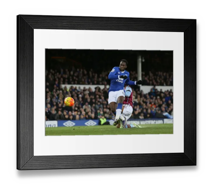 Framed Print : Romelu Lukaku's Four-Goal Blitz: Everton's Impressive Victory Over Aston Villa (Everton v Aston Villa - Goodison Park) Framed Print : Romelu Lukaku's Four-Goal Blitz: Everton's Impressive Victory Over Aston Villa (Everton v Aston Villa - Goodison Park)