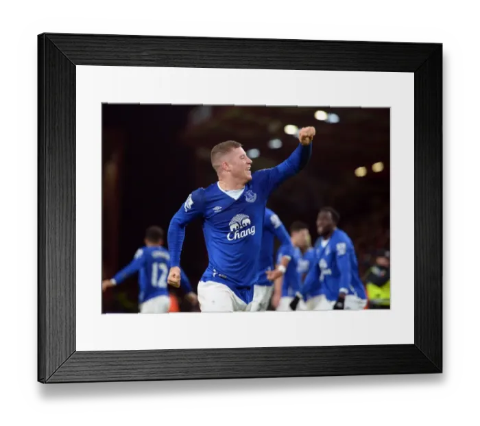 Framed Print : Ross Barkley's Triumph: Everton's Thrilling Third Goal vs AFC Bournemouth in Premier League Framed Print : Ross Barkley's Triumph: Everton's Thrilling Third Goal vs AFC Bournemouth in Premier League