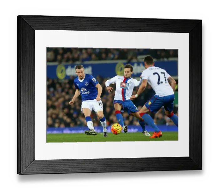 Framed Print : Intense Rivalry: Cleverley vs. McGeady - Everton vs. Crystal Palace: A Battle for the Ball Framed Print : Intense Rivalry: Cleverley vs. McGeady - Everton vs. Crystal Palace: A Battle for the Ball