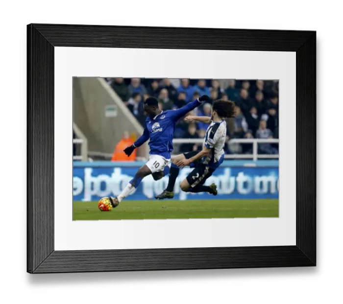 Framed Print : Lukaku vs. Coloccini: A Football Rivalry Unfolds at St. James Park - Everton vs. Newcastle United Framed Print : Lukaku vs. Coloccini: A Football Rivalry Unfolds at St. James Park - Everton vs. Newcastle United