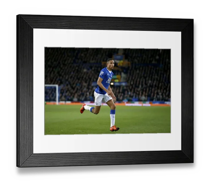 Framed Print : Brendan Galloway in Action: Everton vs Stoke City at Goodison Park - Premier League Framed Print : Brendan Galloway in Action: Everton vs Stoke City at Goodison Park - Premier League