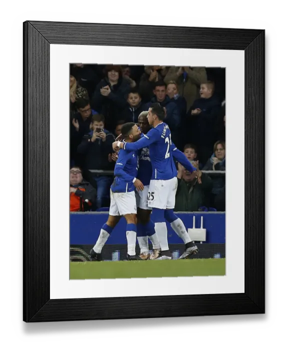 Framed Print : Arouna Kone's FA Cup Debut Goal: Everton's Triumph over Dagenham and Redbridge Framed Print : Arouna Kone's FA Cup Debut Goal: Everton's Triumph over Dagenham and Redbridge