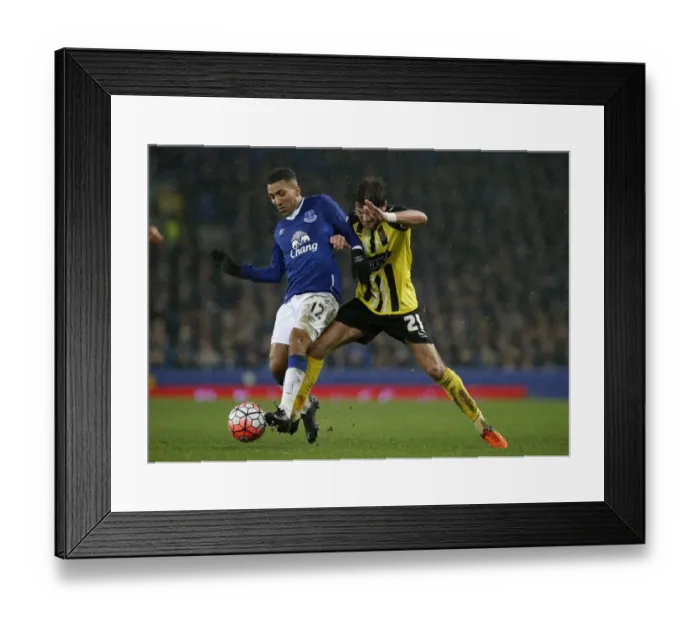 Framed Print : FA Cup Battle at Goodison Park: Everton vs Dagenham and Redbridge - Intense Rivalry on the Field Framed Print : FA Cup Battle at Goodison Park: Everton vs Dagenham and Redbridge - Intense Rivalry on the Field