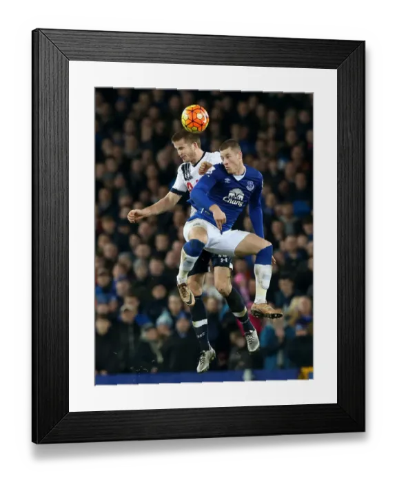 Framed Print : Battle at Goodison Park: Dier vs. Barkley - A Premier League Clash Framed Print : Battle at Goodison Park: Dier vs. Barkley - A Premier League Clash