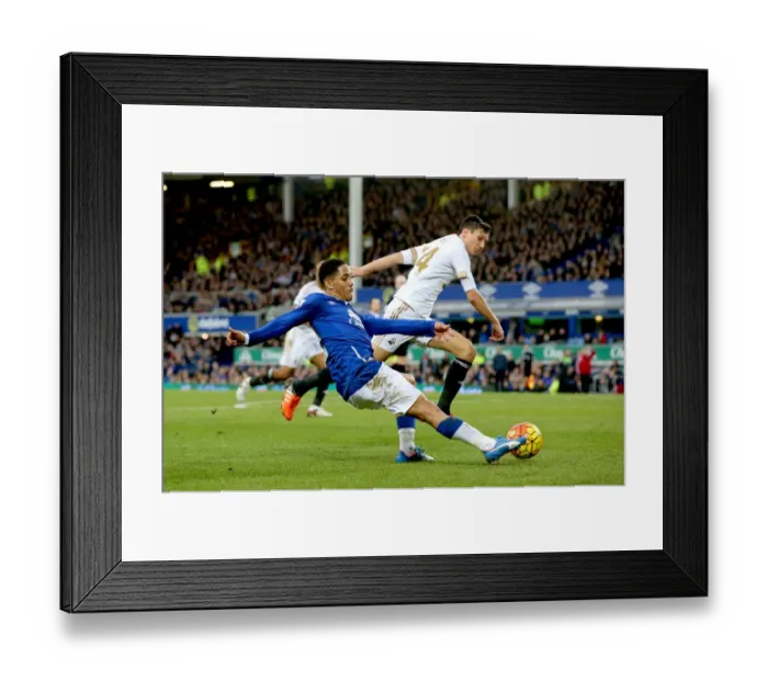 Framed Print : Pienaar vs Cork: A Battle for Ball Possession - Everton vs Swansea City, Premier League Framed Print : Pienaar vs Cork: A Battle for Ball Possession - Everton vs Swansea City, Premier League