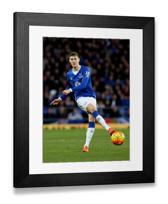 Framed Print : John Stones in Action: Everton vs Swansea City, Premier League - Goodison Park Framed Print : John Stones in Action: Everton vs Swansea City, Premier League - Goodison Park