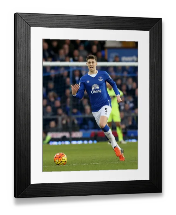 Framed Print : John Stones in Action: Everton vs Swansea City, Premier League - Goodison Park Framed Print : John Stones in Action: Everton vs Swansea City, Premier League - Goodison Park