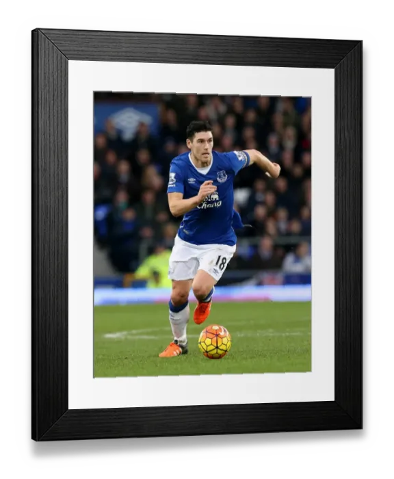 Framed Print : Gareth Barry, Everton Framed Print : Gareth Barry, Everton