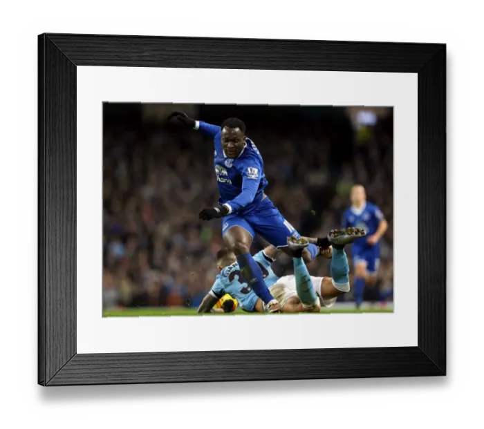 Framed Print : Lukaku vs. Otamendi: A Battle for Supremacy in the Capital One Cup Semi-Final Framed Print : Lukaku vs. Otamendi: A Battle for Supremacy in the Capital One Cup Semi-Final