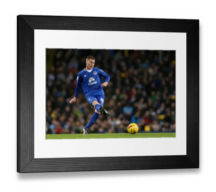 Framed Print : James McCarthy's Semi-Final Battle: Manchester City vs. Everton - Capital One Cup Framed Print : James McCarthy's Semi-Final Battle: Manchester City vs. Everton - Capital One Cup