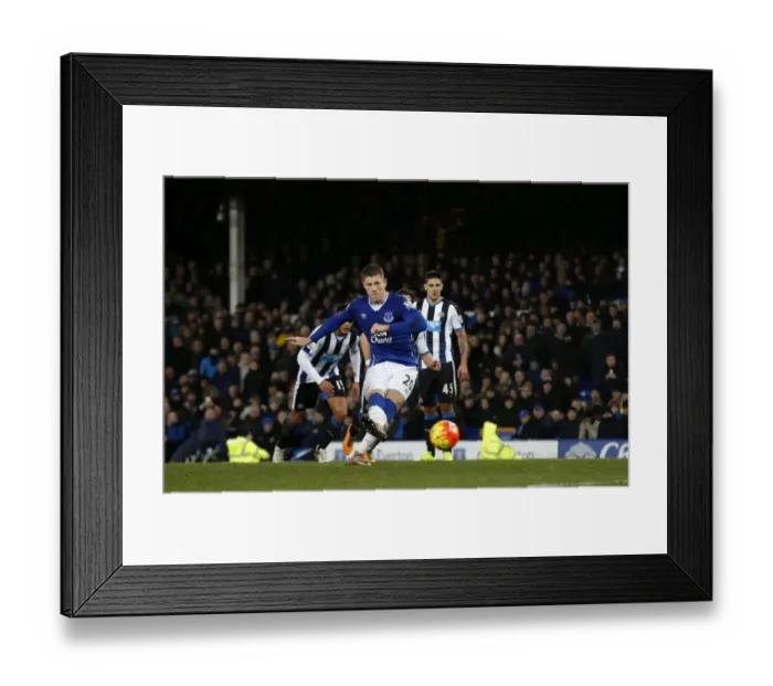 Framed Print : Ross Barkley Strikes Back: Everton's Second Goal vs. Newcastle United at Goodison Park Framed Print : Ross Barkley Strikes Back: Everton's Second Goal vs. Newcastle United at Goodison Park