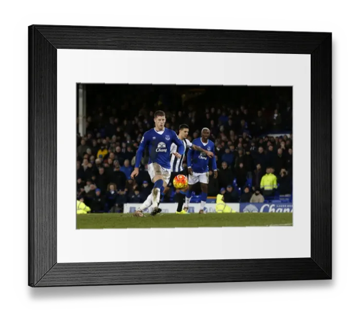 Framed Print : Ross Barkley's Triumph: Everton's Third Goal Secures Victory Over Newcastle United in Premier League Framed Print : Ross Barkley's Triumph: Everton's Third Goal Secures Victory Over Newcastle United in Premier League
