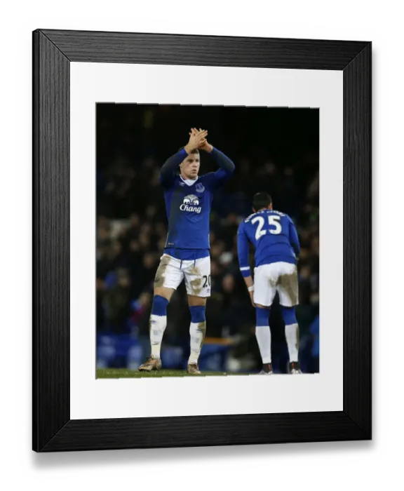 Framed Print : Everton's Ross Barkley Hat-Trick: Triumphing Over Newcastle United in the Premier League (Everton v Newcastle United - Goodison Park) Framed Print : Everton's Ross Barkley Hat-Trick: Triumphing Over Newcastle United in the Premier League (Everton v Newcastle United - Goodison Park)