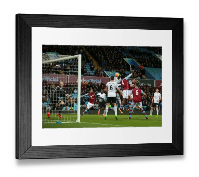 Framed Print : Funes Mori Scores First Everton Goal: Aston Villa vs. Everton, Barclays Premier League Framed Print : Funes Mori Scores First Everton Goal: Aston Villa vs. Everton, Barclays Premier League