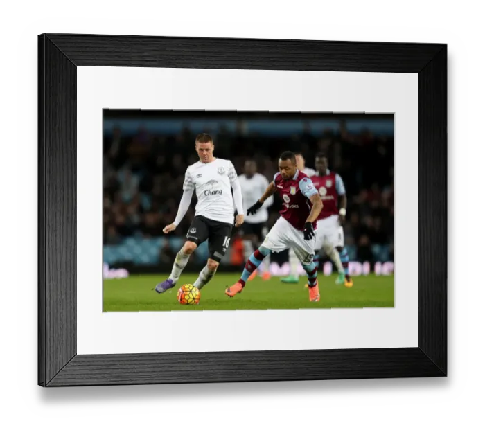 Framed Print : Intense Rivalry: McCarthy vs Ayew - Battle for Ball Possession, Aston Villa vs Everton, Premier League Framed Print : Intense Rivalry: McCarthy vs Ayew - Battle for Ball Possession, Aston Villa vs Everton, Premier League