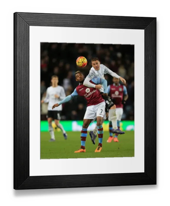 Framed Print : Battling for Supremacy: McCarthy vs. Bacuna in the Barclays Premier League Clash between Aston Villa and Everton at Villa Park Framed Print : Battling for Supremacy: McCarthy vs. Bacuna in the Barclays Premier League Clash between Aston Villa and Everton at Villa Park