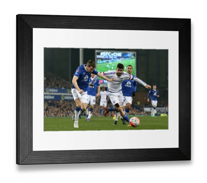 Framed Print : Emirates FA Cup - Everton v Chelsea - Quarter Final - Goodison Park Framed Print : Emirates FA Cup - Everton v Chelsea - Quarter Final - Goodison Park