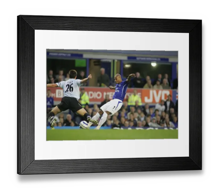 Framed Print : Marcus Bent vs. John Terry: A Football Showdown Framed Print : Marcus Bent vs. John Terry: A Football Showdown