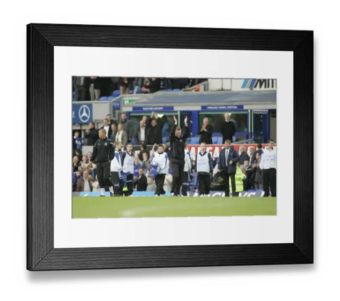 Framed Print : Everton's Moyes Salutes Adoring Fans: A Heartfelt Moment at Goodison Park (Everton vs Middlesbrough) Framed Print : Everton's Moyes Salutes Adoring Fans: A Heartfelt Moment at Goodison Park (Everton vs Middlesbrough)