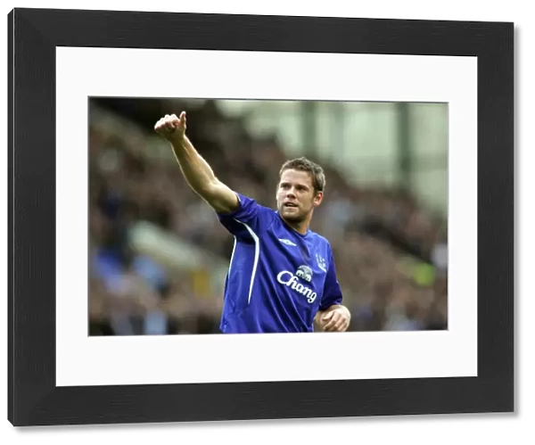 James Beattie's Thumbs-Up: Everton's Winning Moment