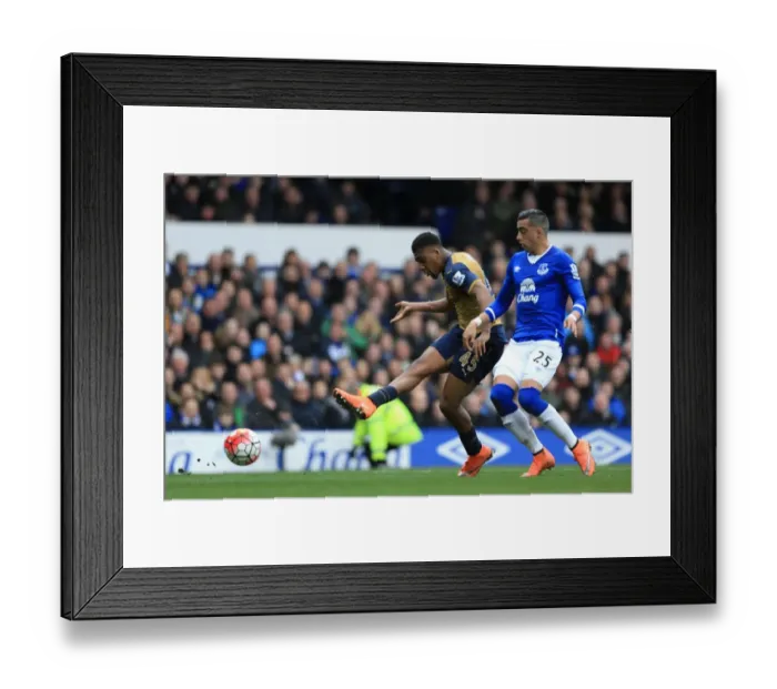 Framed Print : Alex Iwobi Scores the Unforgettable Goal: Everton vs. Arsenal (Premier League, Goodison Park) Framed Print : Alex Iwobi Scores the Unforgettable Goal: Everton vs. Arsenal (Premier League, Goodison Park)