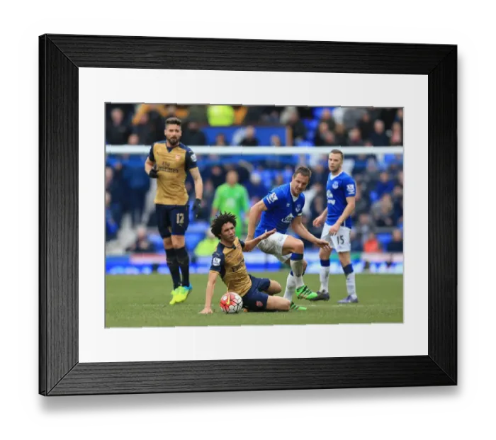 Framed Print : Mohamed Elneny Faces His Former Team: Everton vs. Arsenal at Goodison Park Framed Print : Mohamed Elneny Faces His Former Team: Everton vs. Arsenal at Goodison Park