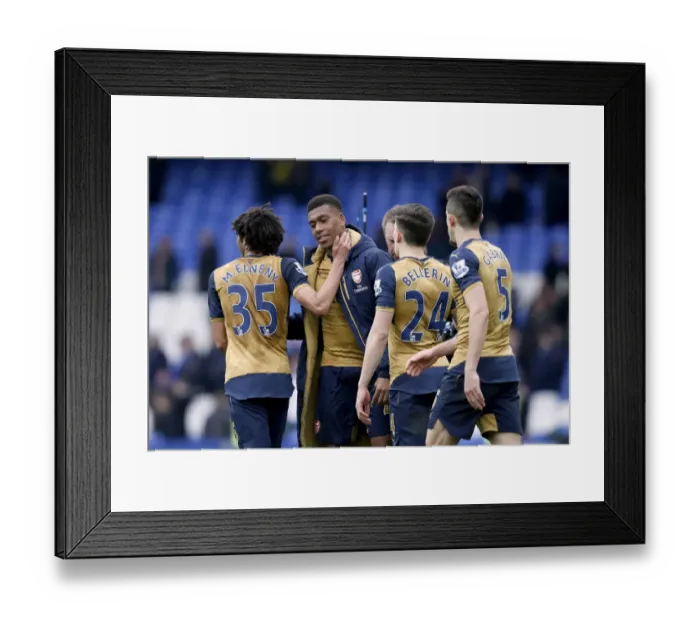 Framed Print : Everton's Victory: Iwobi's Goal Seals Arsenal's Fate at Goodison Park Framed Print : Everton's Victory: Iwobi's Goal Seals Arsenal's Fate at Goodison Park
