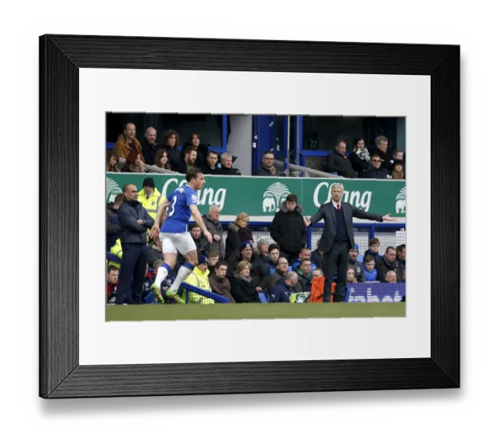 Framed Print : Arsene Wenger Reacts on the Touchline: Everton vs. Arsenal, Barclays Premier League at Goodison Park Framed Print : Arsene Wenger Reacts on the Touchline: Everton vs. Arsenal, Barclays Premier League at Goodison Park