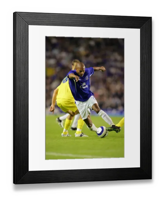 Framed Print : Marcus Bent: Sneaking Past His Defender Framed Print : Marcus Bent: Sneaking Past His Defender