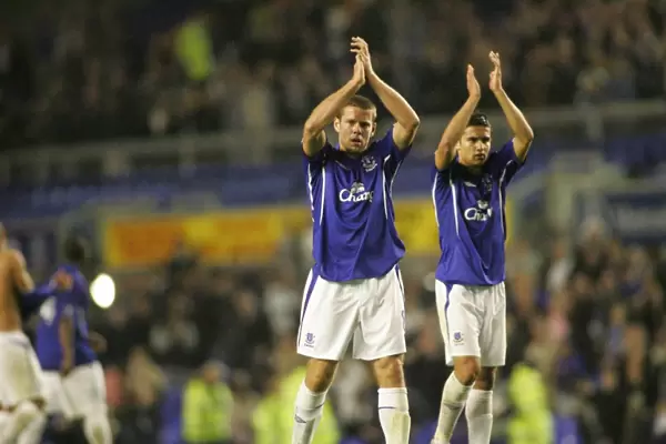 James Beattie and Tim Cahill