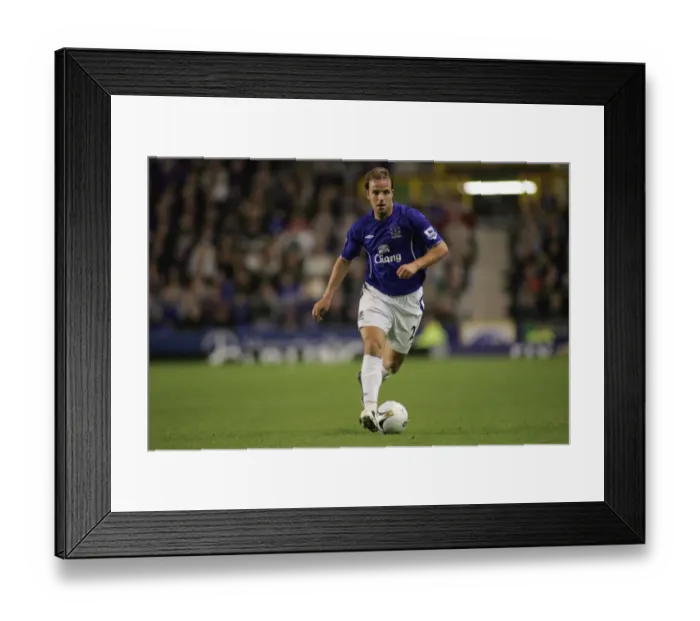 Framed Print : Andy Van der Meyde's Electrifying Everton Debut: In the Thick of the Action Framed Print : Andy Van der Meyde's Electrifying Everton Debut: In the Thick of the Action