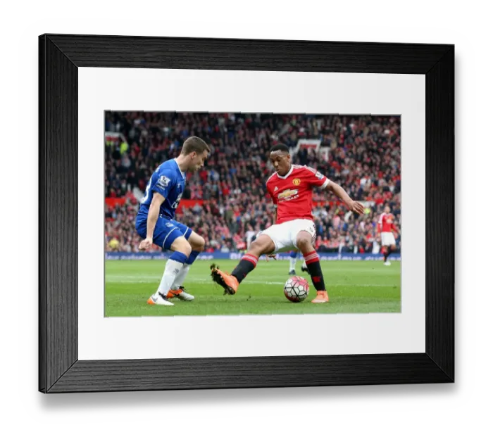 Framed Print : Manchester United vs. Everton: Intense Battle Between Anthony Martial and Seamus Coleman at Old Trafford Framed Print : Manchester United vs. Everton: Intense Battle Between Anthony Martial and Seamus Coleman at Old Trafford
