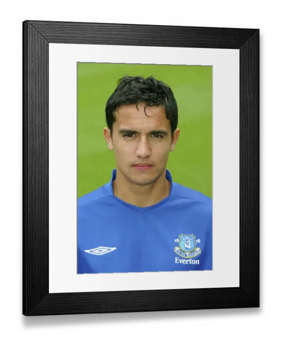 Framed Print : Everton's Unforgettable Legend: Tim Cahill Framed Print : Everton's Unforgettable Legend: Tim Cahill
