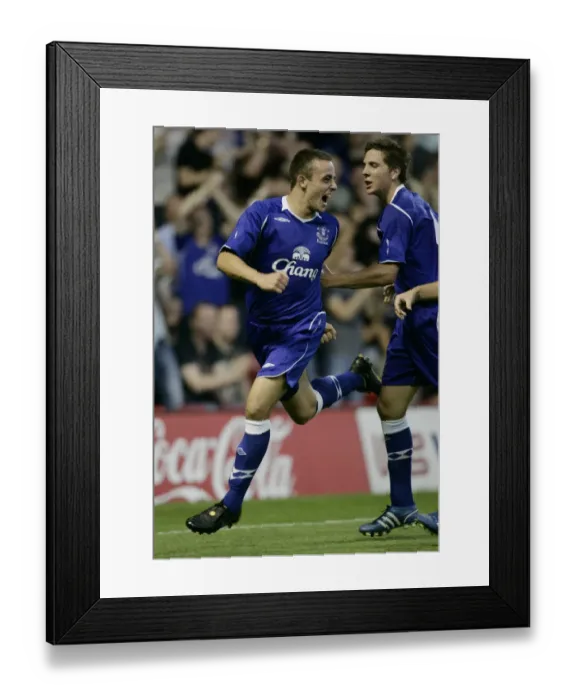 Framed Print : Jose Baxter Scores First Goal for Everton in Nottingham Forest Pre-Season Friendly Framed Print : Jose Baxter Scores First Goal for Everton in Nottingham Forest Pre-Season Friendly