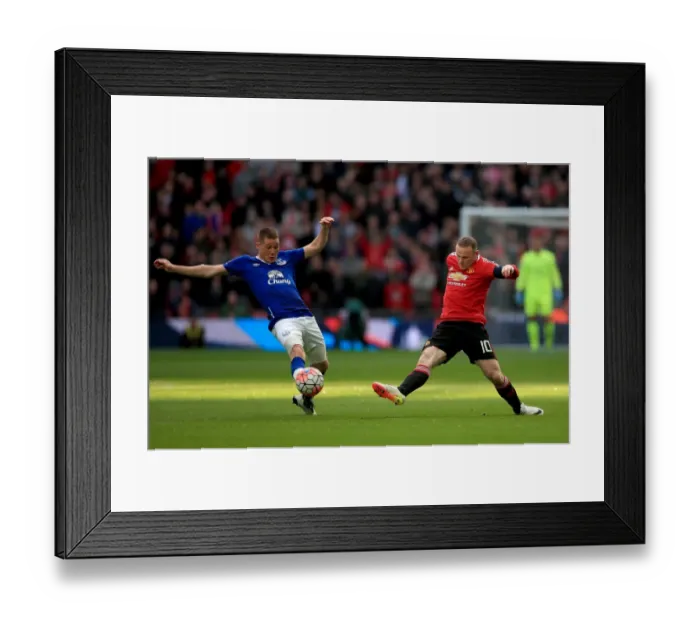 Framed Print : Everton vs Manchester United: McCarthy vs Rooney - Emirates FA Cup Semi-Final Battle at Wembley Stadium Framed Print : Everton vs Manchester United: McCarthy vs Rooney - Emirates FA Cup Semi-Final Battle at Wembley Stadium