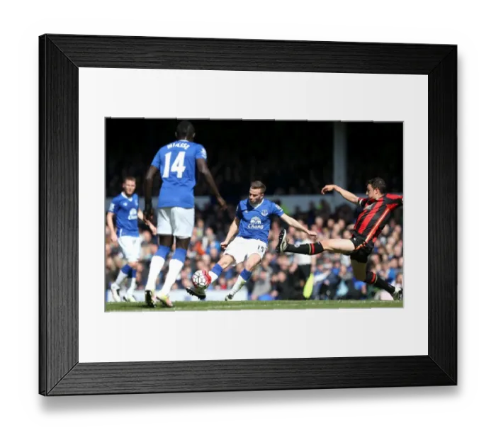 Framed Print : Tom Cleverley's Strike: Everton vs AFC Bournemouth, Premier League, Goodison Park Framed Print : Tom Cleverley's Strike: Everton vs AFC Bournemouth, Premier League, Goodison Park