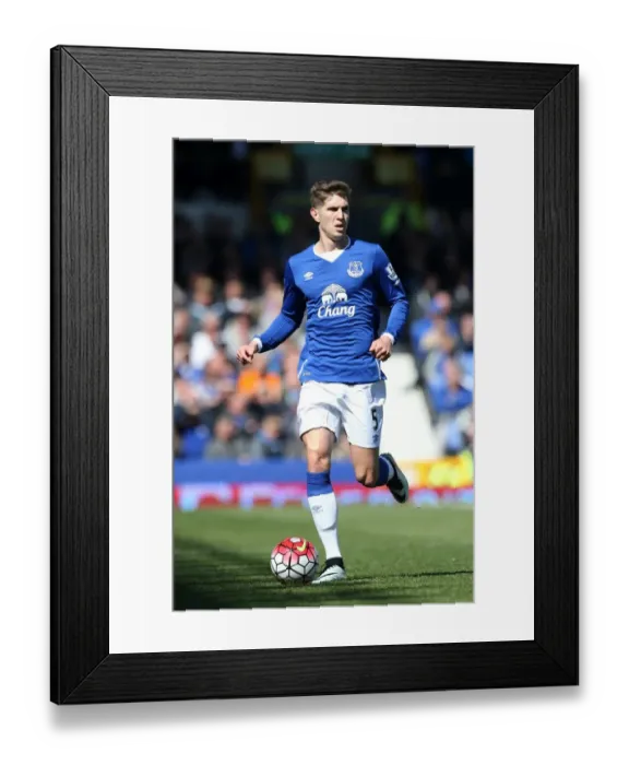 Framed Print : John Stones in Action: Everton vs AFC Bournemouth, Barclays Premier League, Goodison Park Framed Print : John Stones in Action: Everton vs AFC Bournemouth, Barclays Premier League, Goodison Park