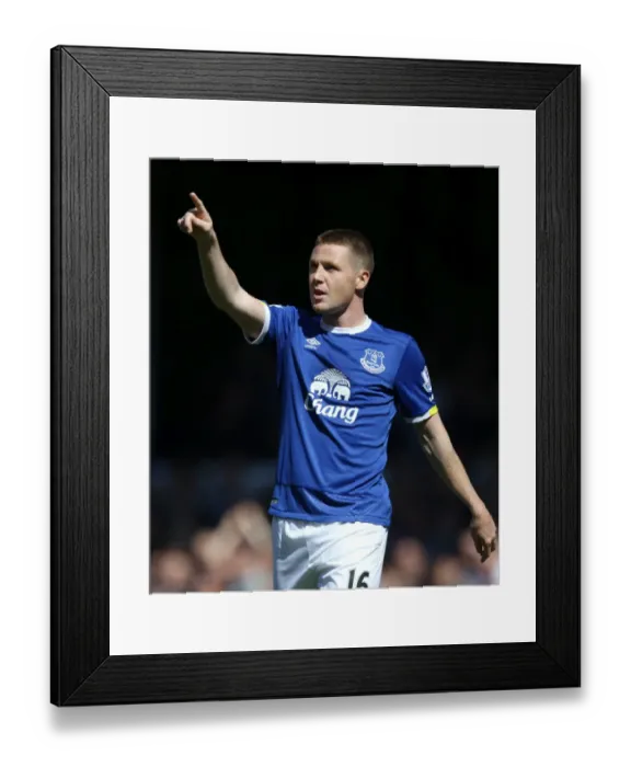 Framed Print : Everton's James McCarthy Scores First Goal in Everton v Norwich City Match at Goodison Park, May 15, 2016 Framed Print : Everton's James McCarthy Scores First Goal in Everton v Norwich City Match at Goodison Park, May 15, 2016