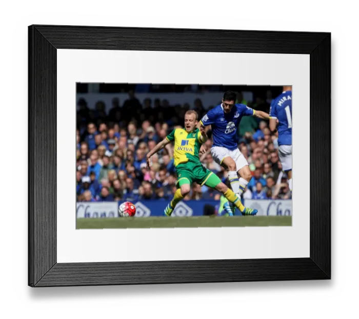Framed Print : Gareth Barry vs. Steven Naismith: Intense Tackle at Goodison Park - Everton vs. Norwich City, Barclays Premier League Framed Print : Gareth Barry vs. Steven Naismith: Intense Tackle at Goodison Park - Everton vs. Norwich City, Barclays Premier League