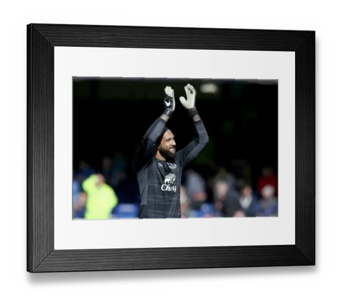 Framed Print : Barclays Premier League - Everton v Norwich City - Goodison Park