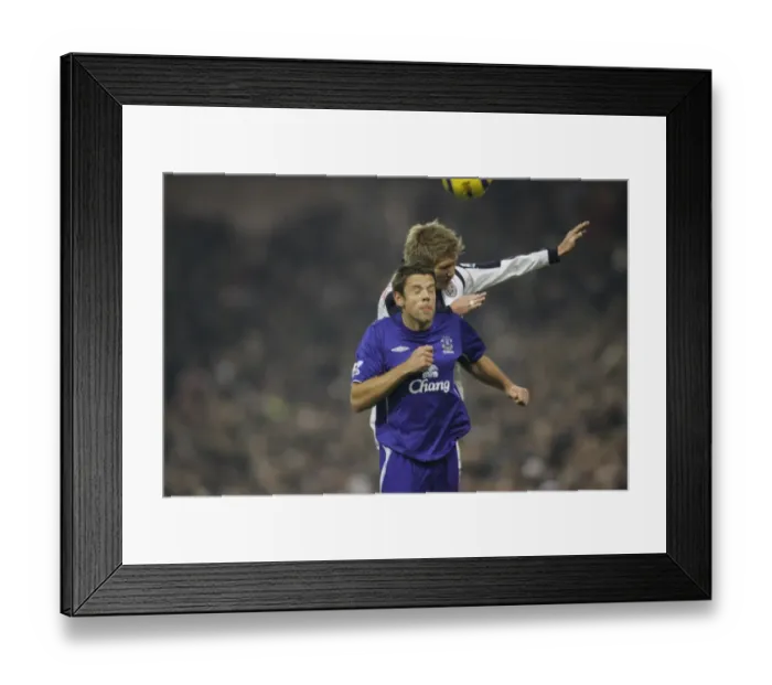 Framed Print : James Beattie: Everton's Fighter for the Ball Framed Print : James Beattie: Everton's Fighter for the Ball