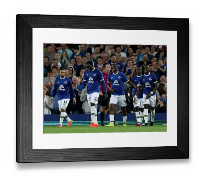 Framed Print : Arouna Kone's Hat-Trick: Everton's EFL Cup Victory over Yeovil Town Framed Print : Arouna Kone's Hat-Trick: Everton's EFL Cup Victory over Yeovil Town