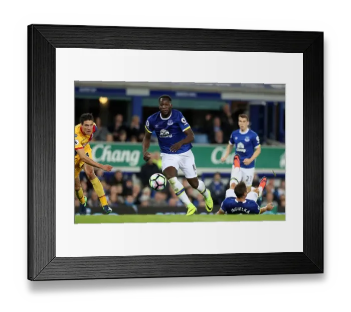 Framed Print : Premier League - Everton v Crystal Palace - Goodison Park Framed Print : Premier League - Everton v Crystal Palace - Goodison Park